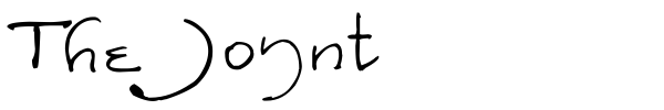 The Joynt font preview